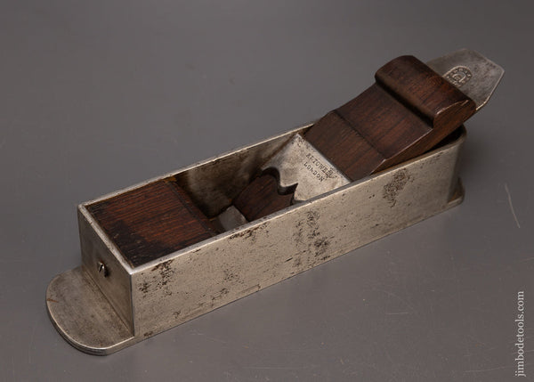 Fine Rt. TOWELL LONDON Miter Plane Dovetailed Steel with Rosewood Infill - EXCELSIOR 110146