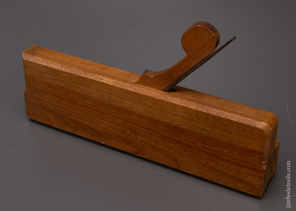 Dead Mint 4 STAR 18th Century 10 inch Yellow Birch Moulding Plane by ABRAHAM FISK - EXCELSIOR 110195