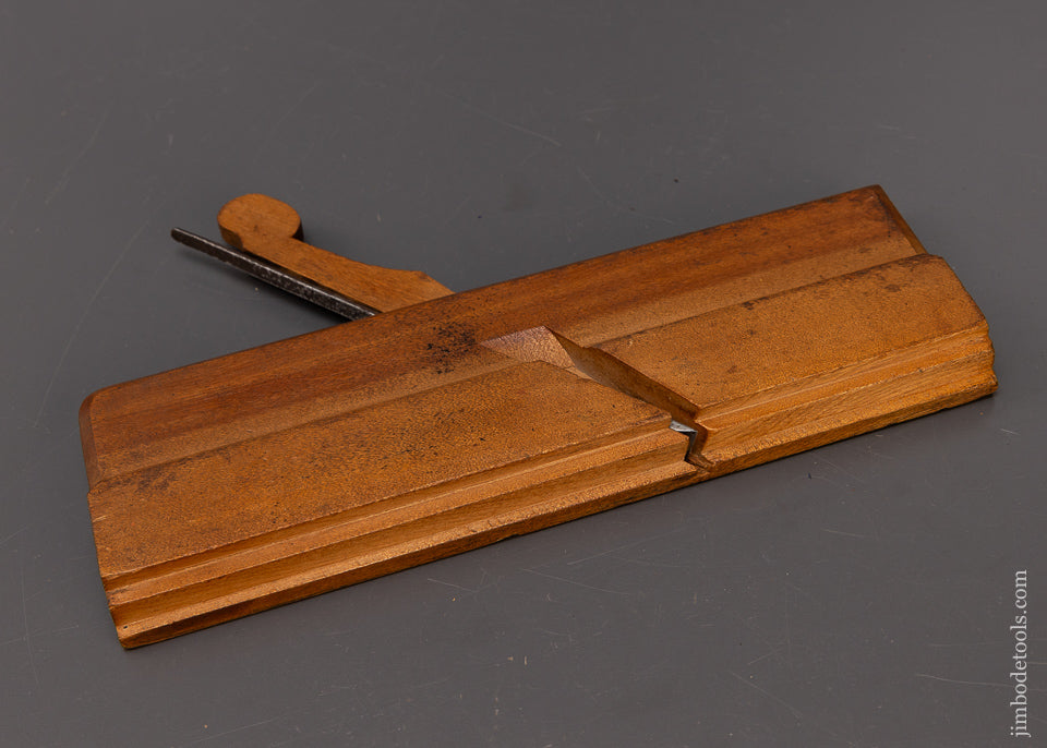 Near Mint JO FULLER PROVIDENCE Halving Plane 18th Century 10 Inch Yellow Birch - EXCELSIOR 110213