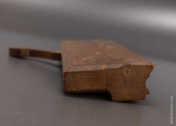 Crisp C.E. CHELOR LIVING IN WRENTHAM 18th Century Moulding Plane - EXCELSIOR 110345