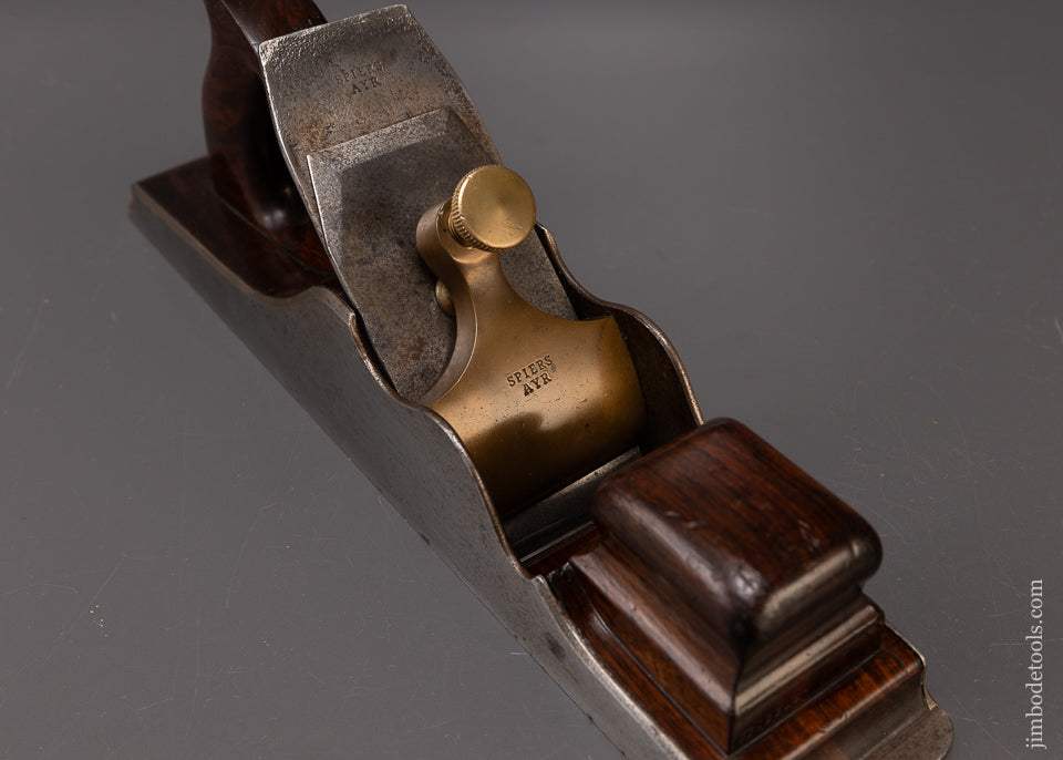 Stunning 14 1/2 Inch SPIERS Dovetailed Rosewood Infill Bench Plane - EXCELSIOR 110348