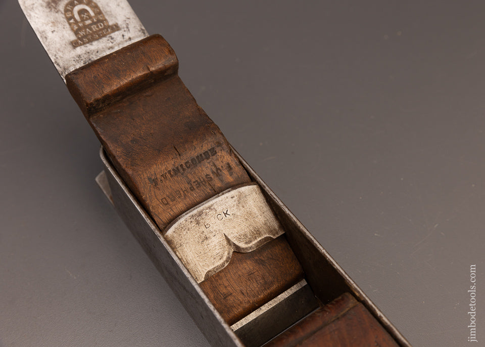 Excellent Dovetailed Infill Miter Plane by BUCK - EXCELSIOR 110496