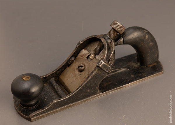 Rare PATENTED Plane THE CHALLENGE 9 Inch Smooth Plane Ca. 1889 - EXCELSIOR 110599