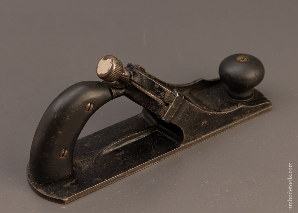 Rare PATENTED Plane THE CHALLENGE 9 Inch Smooth Plane Ca. 1889 - EXCELSIOR 110599