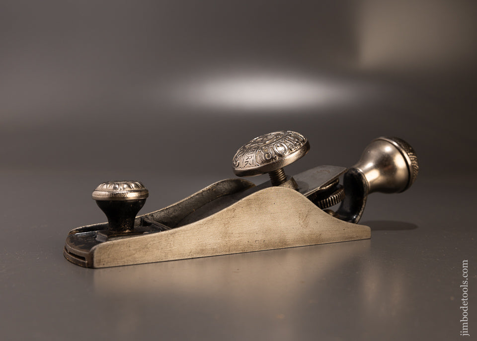 Fabulous L. BAILEY VICTOR No. 2 1/2 Tail Handle Block Plane - EXCELSIOR 110709