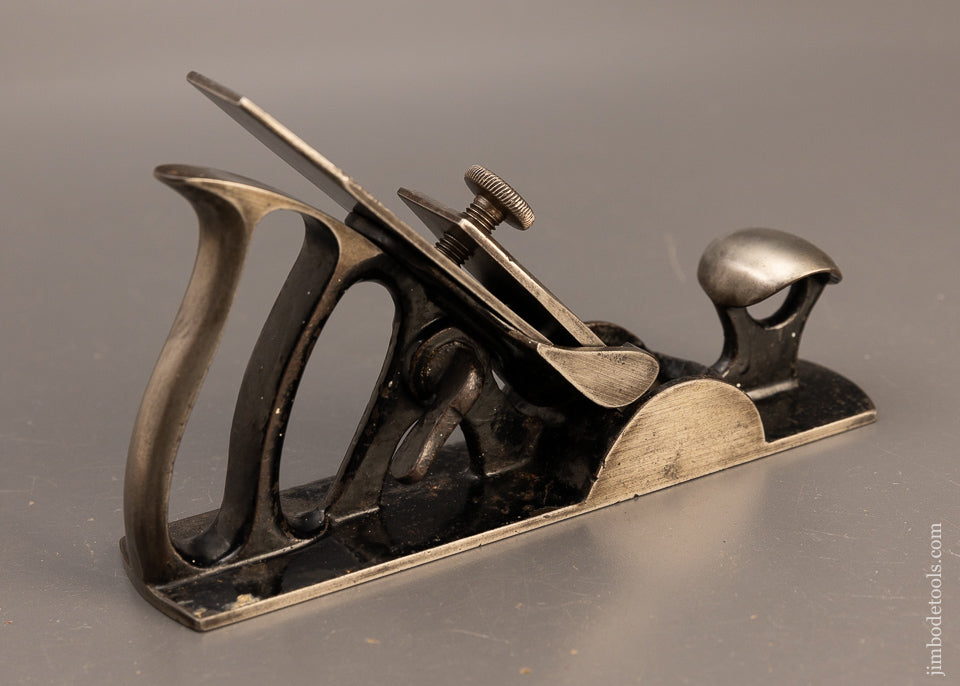 Very Rare 7 1/4 Inch MOSHER PATENT Smooth Plane by BIRMINGHAM PLANE CO. No. 2 Size - EXCELSIOR 110711