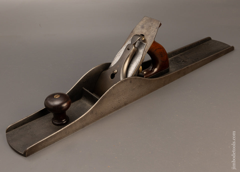 Rare TYPE ONE BAILEY BOSTON No. 8 Jointer Plane with Banjo Spring & Triple Screw Frog - EXCELSIOR 110727