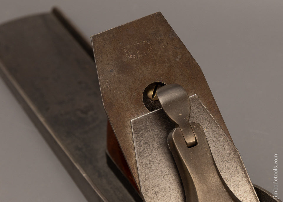 Rare TYPE ONE BAILEY BOSTON No. 8 Jointer Plane with Banjo Spring & Triple Screw Frog - EXCELSIOR 110727
