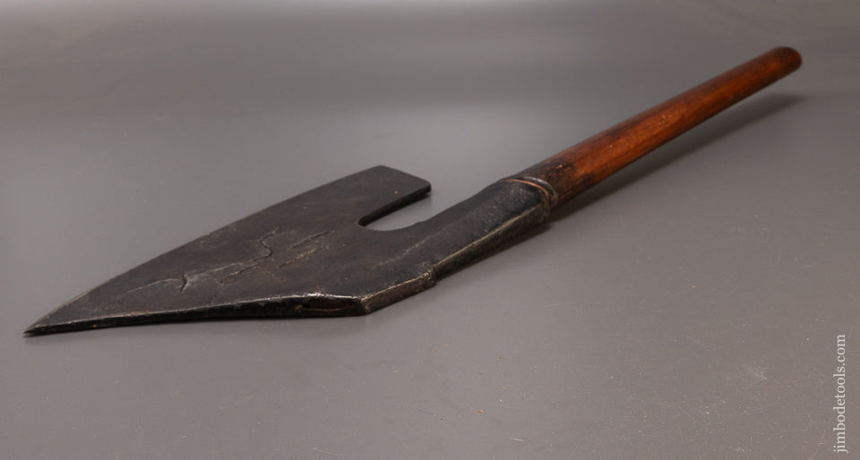 Fabulous D. LAURI Triple Marked Pennsylvania Goosewing Axe - EXCELSIOR 110737