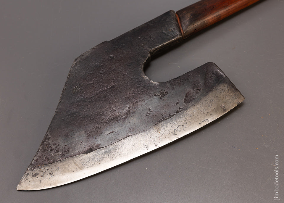 Fabulous D. LAURI Triple Marked Pennsylvania Goosewing Axe - EXCELSIOR 110737