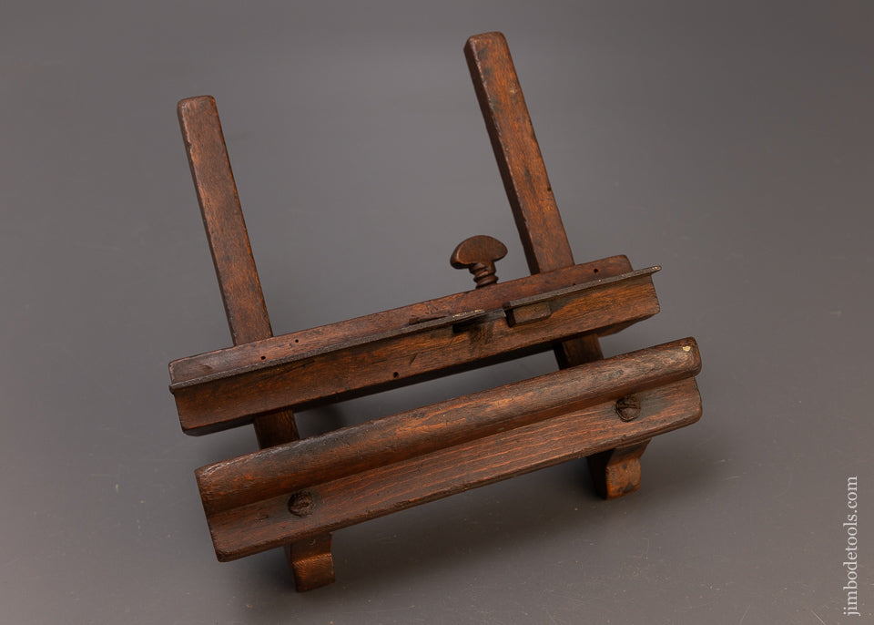 Rare 4 STAR 18th Century Plow Plane by B. SHAW - EXCELSIOR 110745