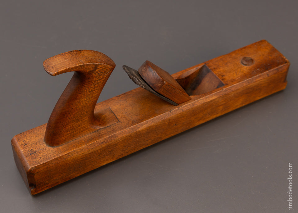 Rare 4 STAR 18th Century Yellow Birch Moulding Plane by E. PIERCE Extra Fine - EXCELSIOR 110776