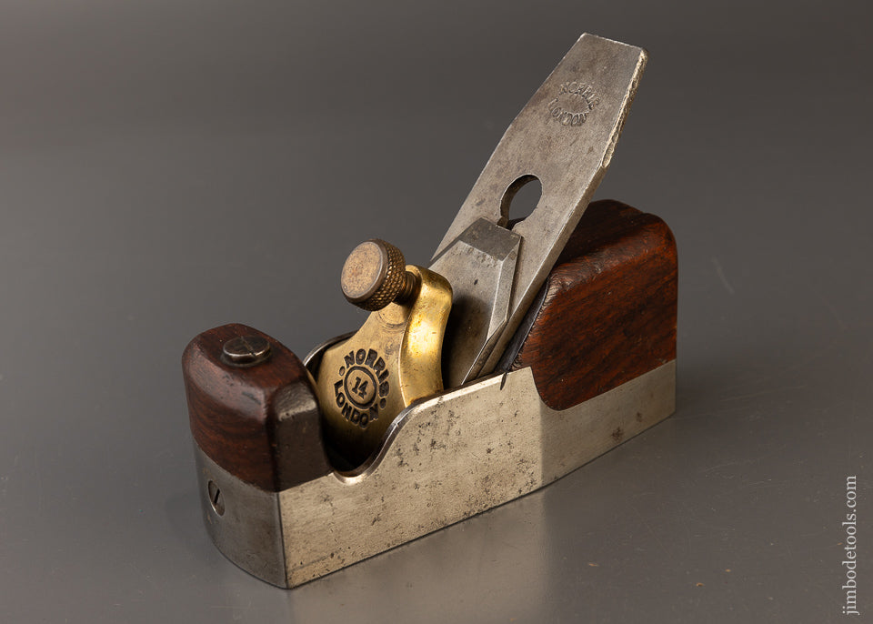 Extra Fine NORRIS No. 14 Smooth Plane with Rosewood Infill - EXCELSIOR 110809