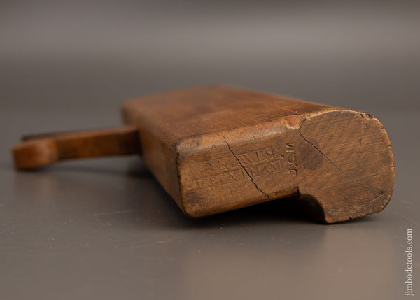 Fine G. HAWES WRENTHAM 10 Inch Yellow Birch Moulding Plane 4 STARS **** - EXCELSIOR 110822