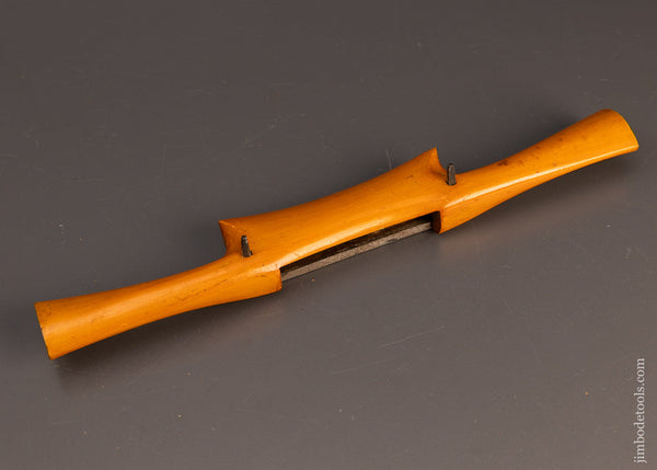 Stunning Massive 12 3/4 Inch MARPLES Solid Boxwood Spoke Shave Premium - EXCELSIOR 110938