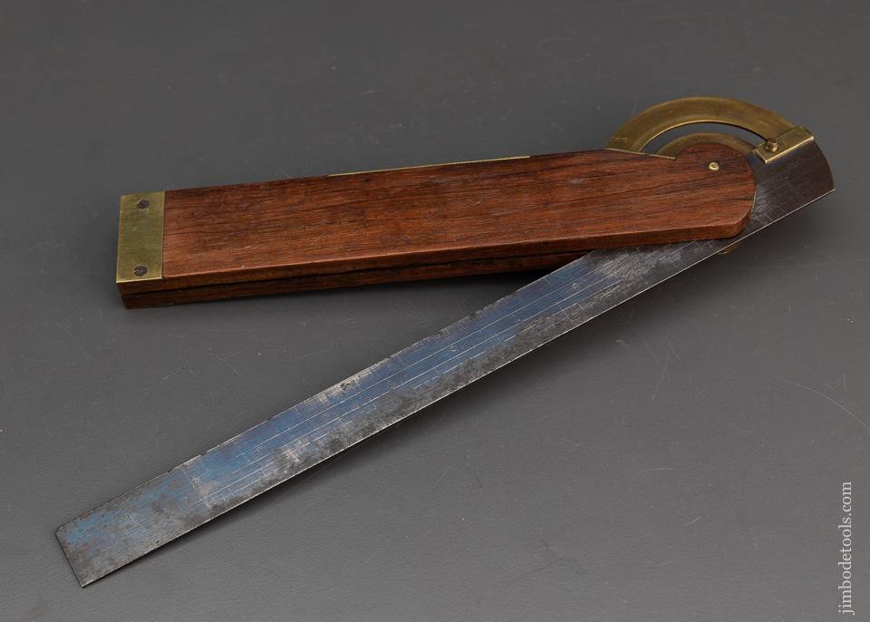 Gorgeous FISHER PATENT Rosewood and Brass Bevel by DISSTON & MORSS - Excalibur 119