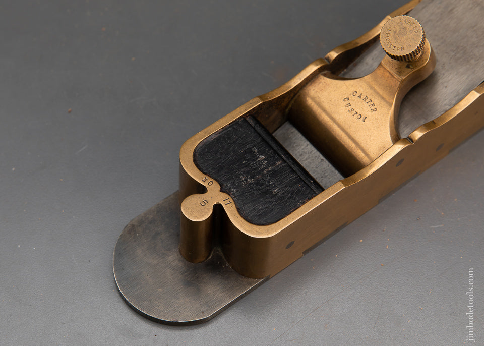 Massive BILL CARTER Gunmetal Miter Plane - Excalibur 126 - AS OF SEPT 23