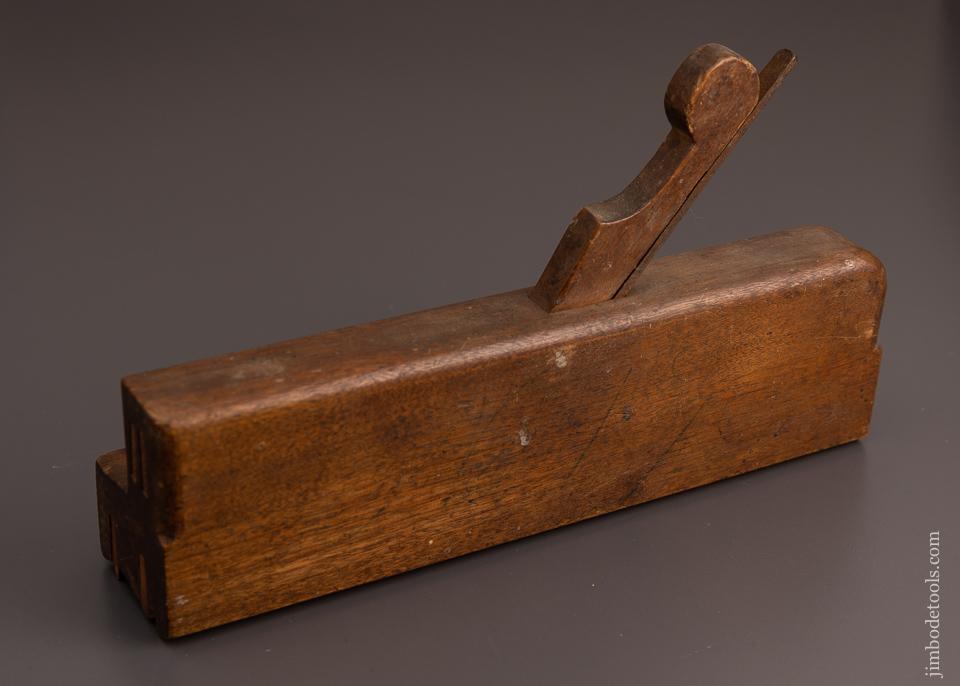 Extra-Fine! Ten inch Yellow Birch Complex Molding Plane by SAMUEL DOGGET, DEDHAM, MASSACHUSETTS circa 1775-1820s - EXCELSIOR 59661