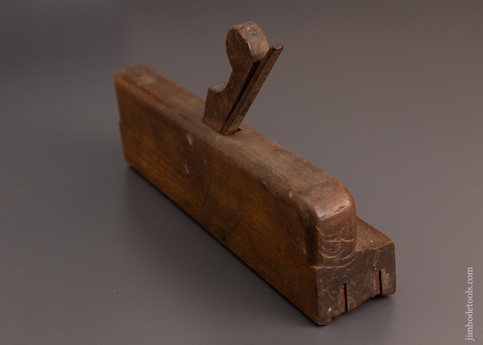 Extra-Fine! Ten inch Yellow Birch Complex Molding Plane by SAMUEL DOGGET, DEDHAM, MASSACHUSETTS circa 1775-1820s - EXCELSIOR 59661