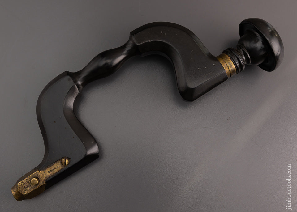 Extra-Fine! Miniature Ebony Pianomaker's Brace by FREETH Ca. 1770 - EXCELSIOR 63719