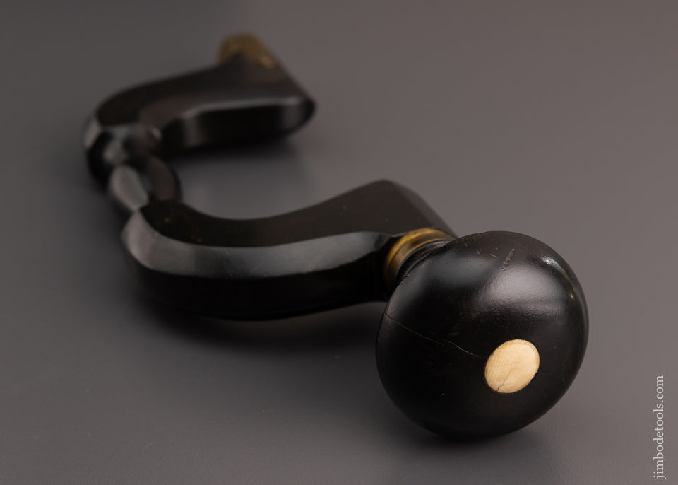 Extra-Fine! Miniature Ebony Pianomaker's Brace by FREETH Ca. 1770 - EXCELSIOR 63719