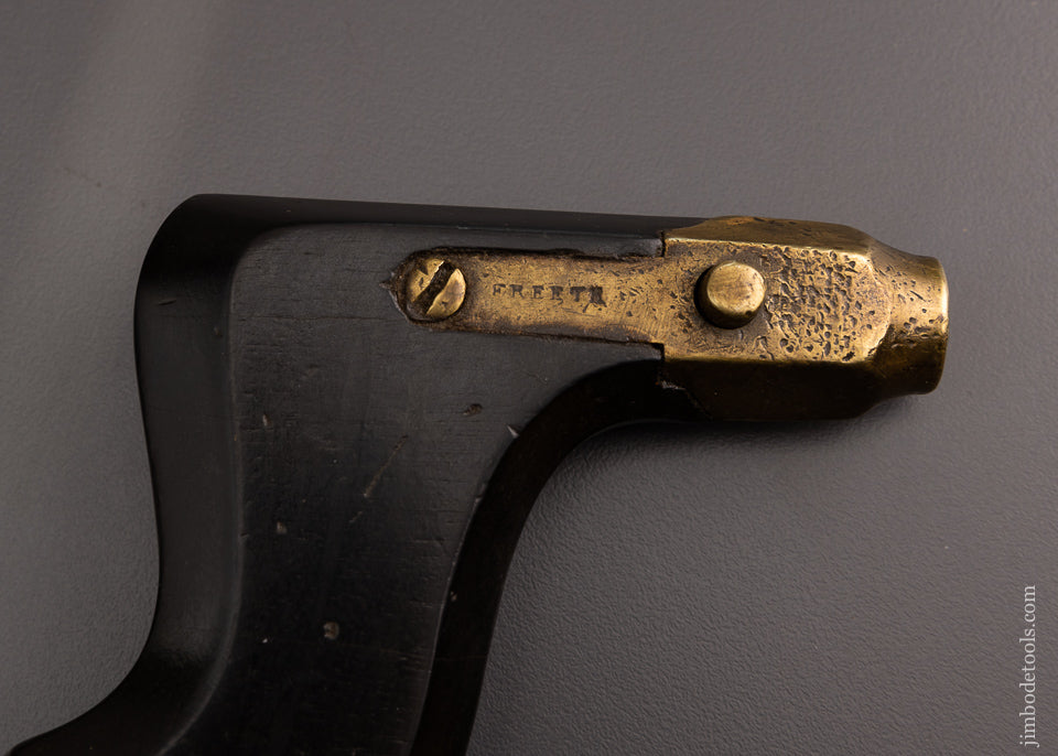 Extra-Fine! Miniature Ebony Pianomaker's Brace by FREETH Ca. 1770 - EXCELSIOR 63719