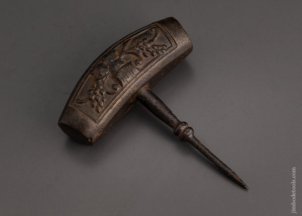 Stunning Decorated Iron Barrel Tester * EXCELSIOR 6500