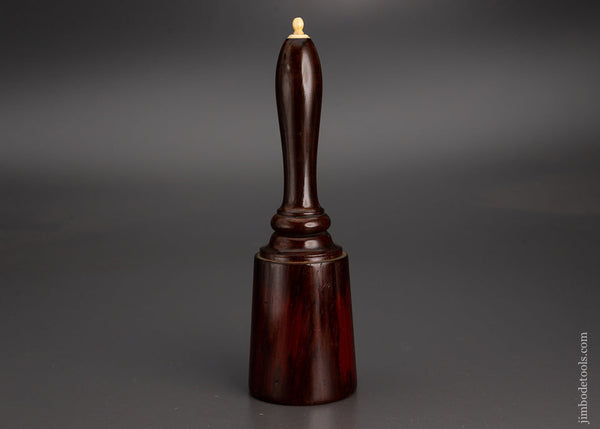 Extra Fine! 10 1/2 inch STUNNING 1.6 pound One-Piece Rosewood Mallet - EXCELSIOR 65373