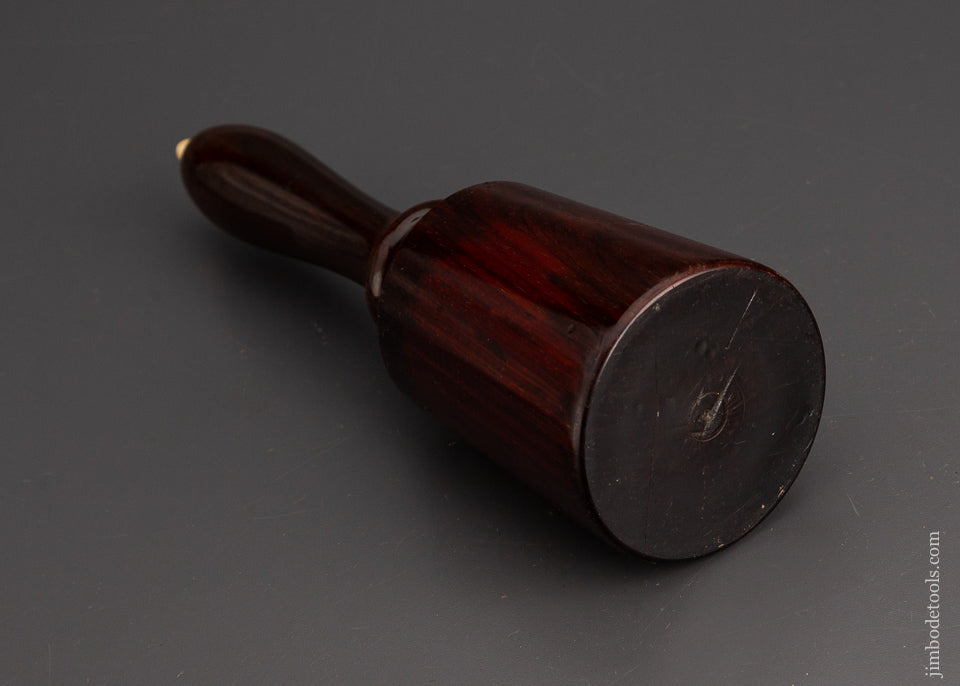 Extra Fine! 10 1/2 inch STUNNING 1.6 pound One-Piece Rosewood Mallet - EXCELSIOR 65373