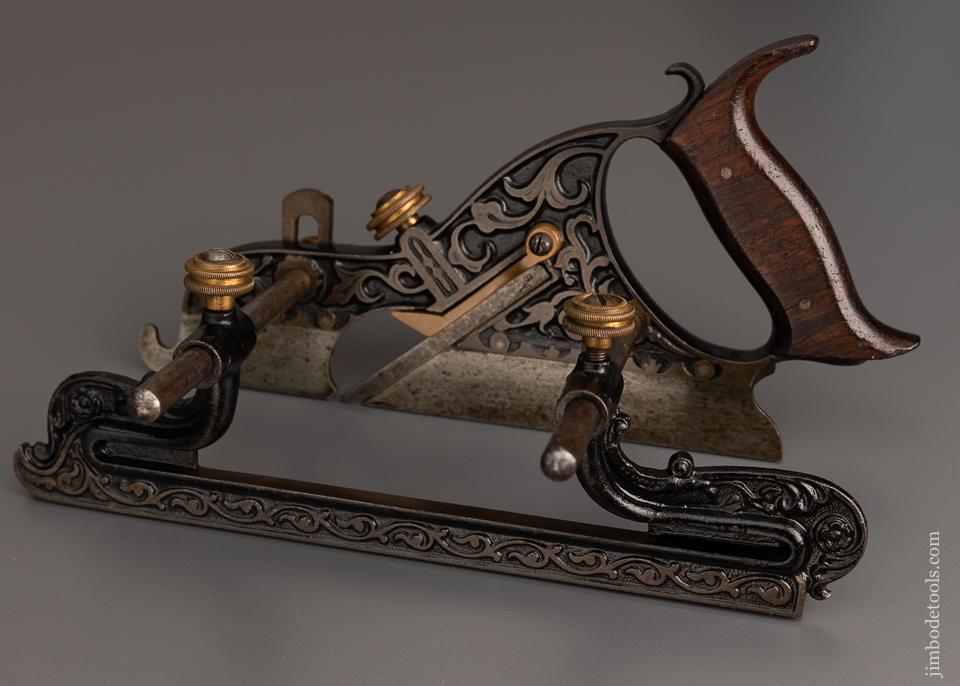 Very Rare! MILLER's Patent June 28, 1870 STANLEY No. 43 Plow Plane Type 18 circa 1871-72 EXTRA FINE - EXCELSIOR 83438