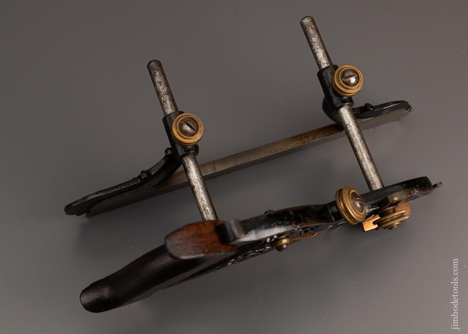 Very Rare! MILLER's Patent June 28, 1870 STANLEY No. 43 Plow Plane Type 18 circa 1871-72 EXTRA FINE - EXCELSIOR 83438