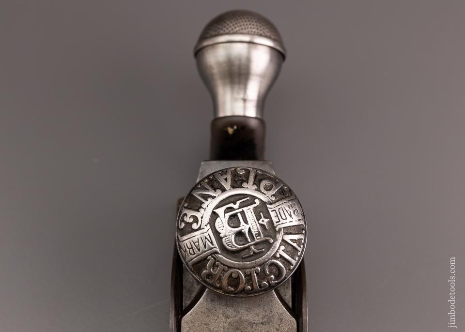  FINE and Rare! BAILEY VICTOR No. 1 1/4 Block Plane with Iron Tail Handle - EXCSELSIOR 92769