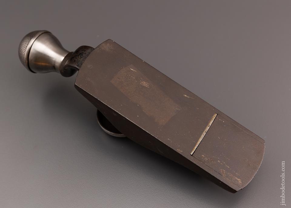  FINE and Rare! BAILEY VICTOR No. 1 1/4 Block Plane with Iron Tail Handle - EXCSELSIOR 92769