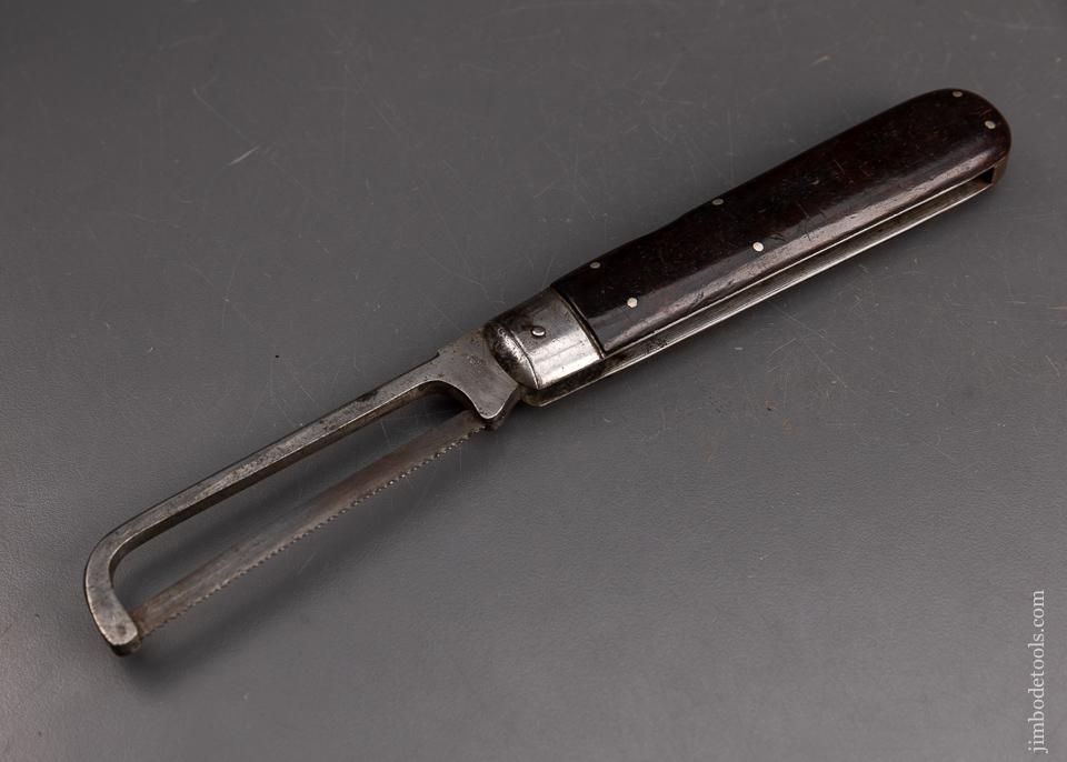 Remarkable Pocket Knife Style Folding Saw by HILLS & SON HAYMARKET - EXCELSIOR 95430