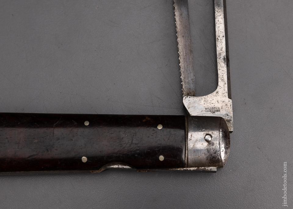 Remarkable Pocket Knife Style Folding Saw by HILLS & SON HAYMARKET - EXCELSIOR 95430