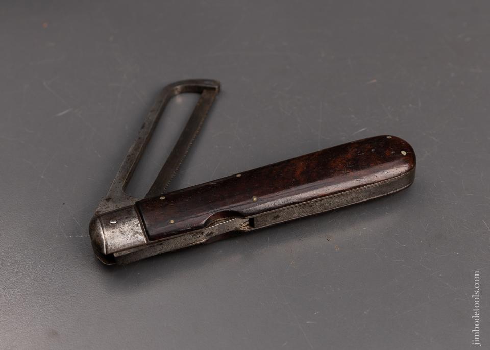 Remarkable Pocket Knife Style Folding Saw by HILLS & SON HAYMARKET - EXCELSIOR 95430