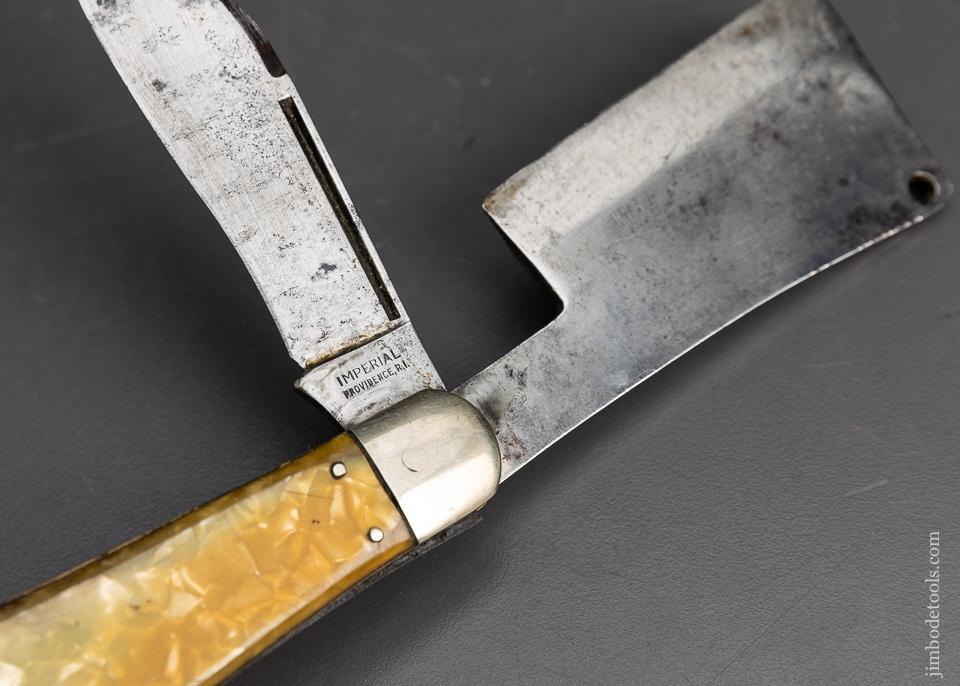 Rare and Excellent Folding Knife with Cleaver IMPERIAL PROV. R.I. - EXCELSIOR 95431