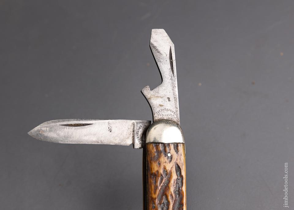 Rare CATTARAUGUS Wrench Knife Combination Tool - EXCELSIOR 95906