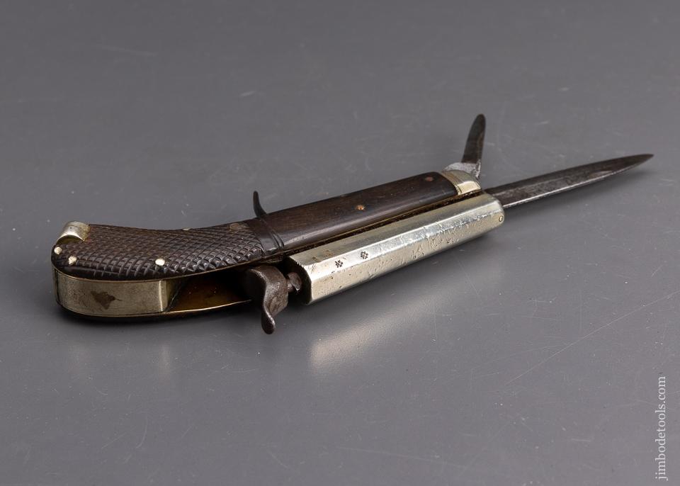Incredible UNWIN & RODGERS PATENT 25 Caliber Knife and Pistol - EXCELSIOR 95952