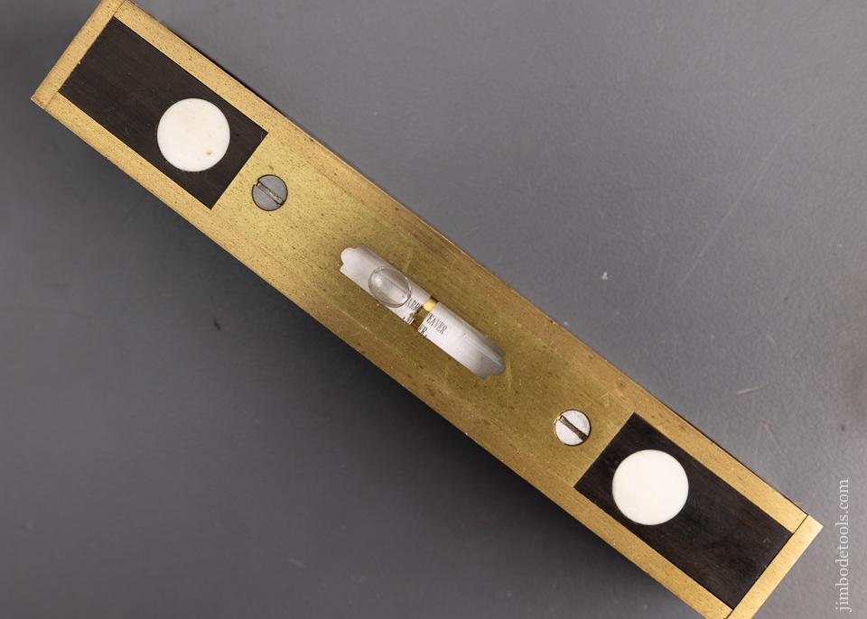 BARRY WEAVER Ebony and Brass Stratton Level - EXCELSIOR 95956