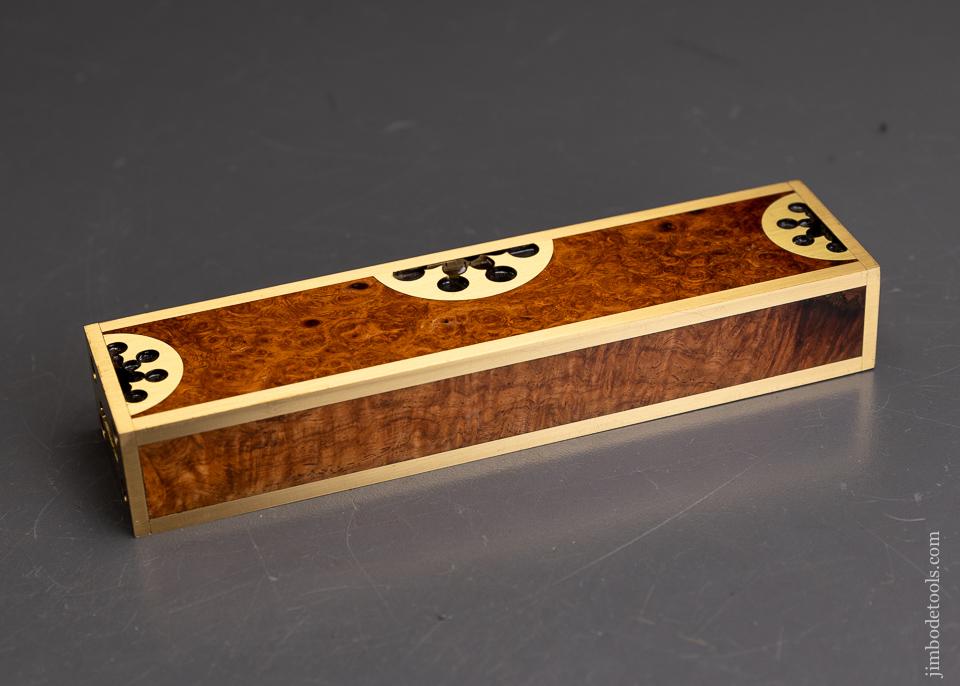 Stunning Amboyna Burl STRATTON Level by BARRY WEAVER - EXCELSIOR 95994