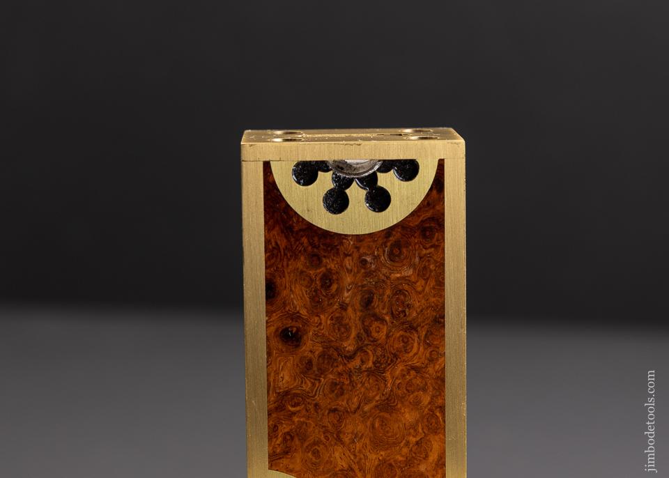 Stunning Amboyna Burl STRATTON Level by BARRY WEAVER - EXCELSIOR 95994