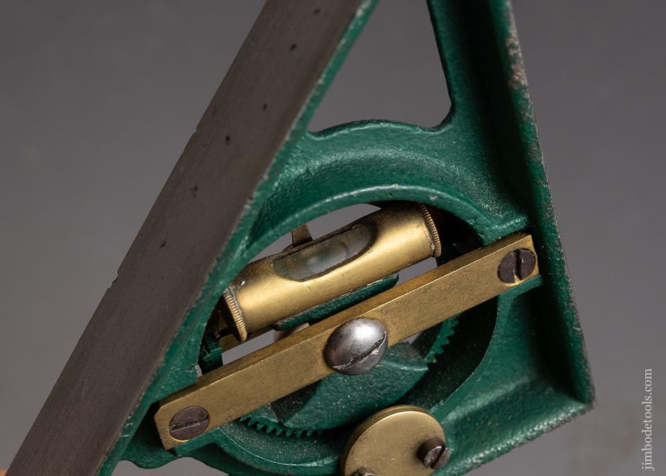 Amazing Patented? Corner Level and Inclinometer with Gear Driven Vial - EXCELSIOR 96004