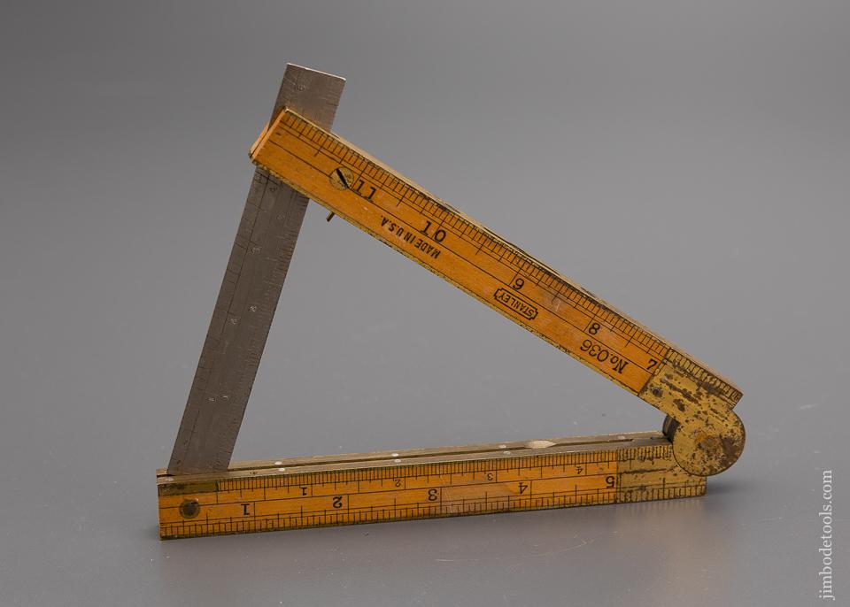  Remarkable STANLEY NO. 036 Combination Rule Level Bevel - EXCELSIOR 96451
