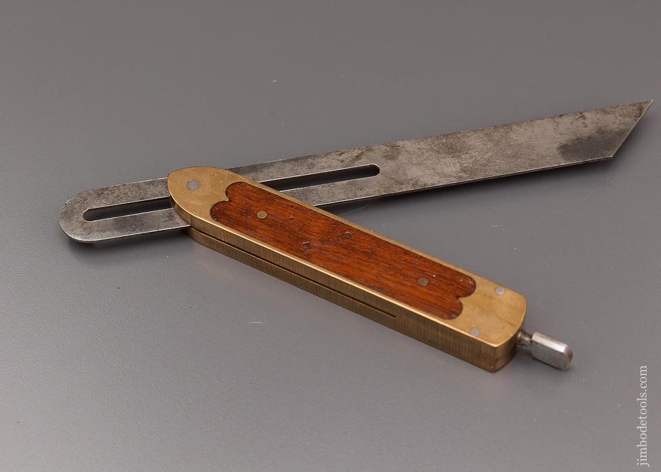 Magnificent ROBINSON PAT. ST. JOHNSBURY TOOL CO. Rosewood Bevel - EXCELSIOR 96469