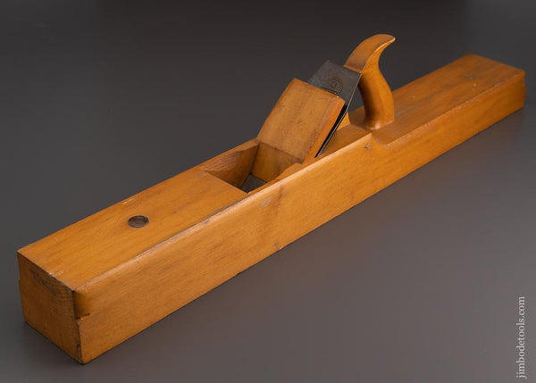 Near Mint Unused 28 inch Wooden Jointer Plane by Frederick Taylor Lowell mass. 4 STARS - EXCELSIOR 96586