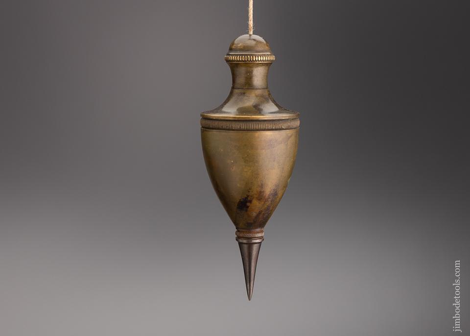 Gorgeous Brass & Steel Plumb Bob - EXCELSIOR 96595