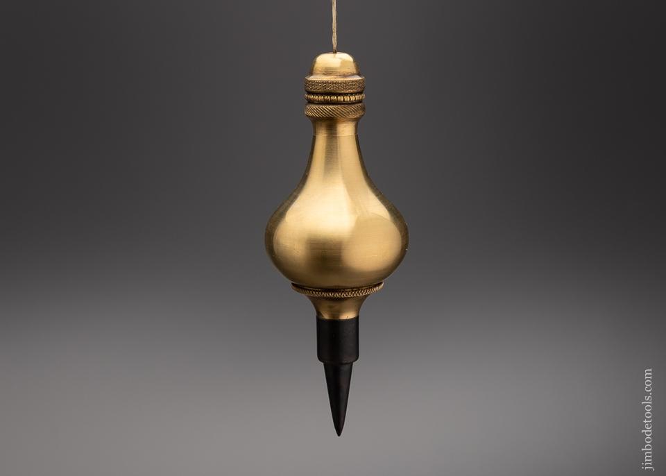 Breathtaking Brass and Steel Plumb Bob - EXCELSIOR 96633