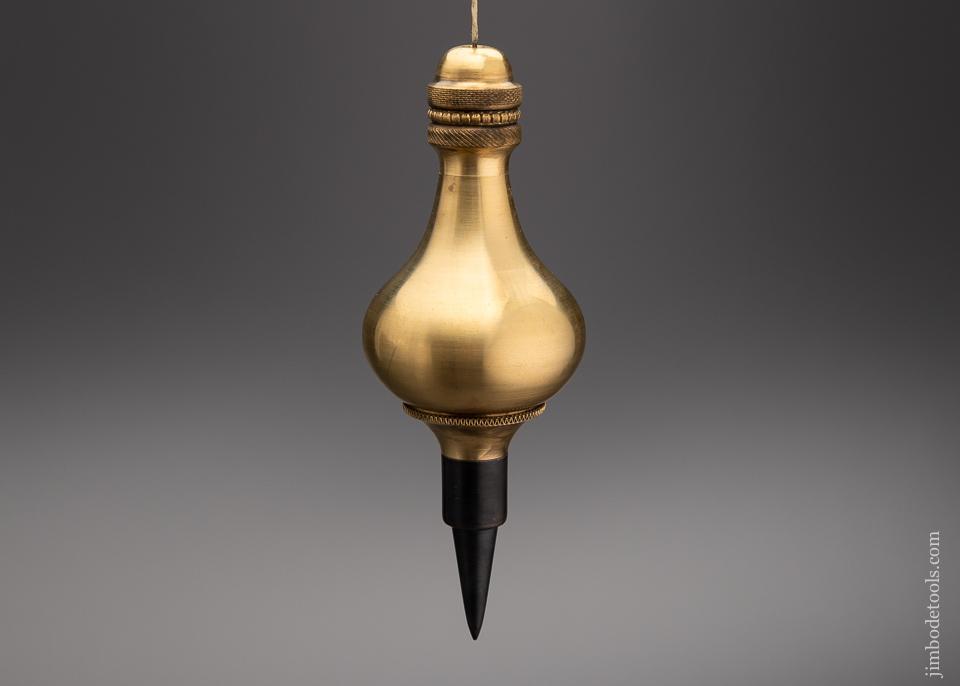 Breathtaking Brass and Steel Plumb Bob - EXCELSIOR 96633