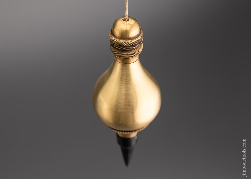 Stunning Brass & Steel Plumb Bob - EXCELSIOR 96644